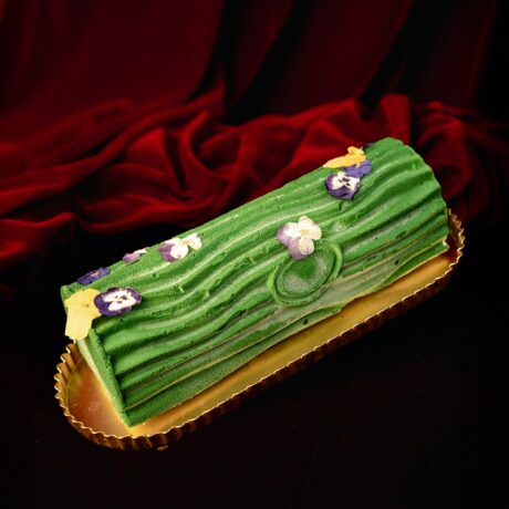 Bûche Petite fleur dans la prairie